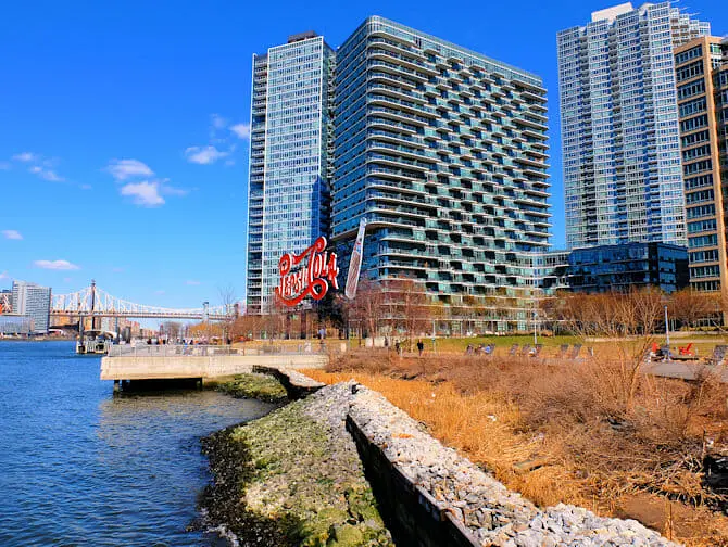 Long Island City i NYC - Gantry Park