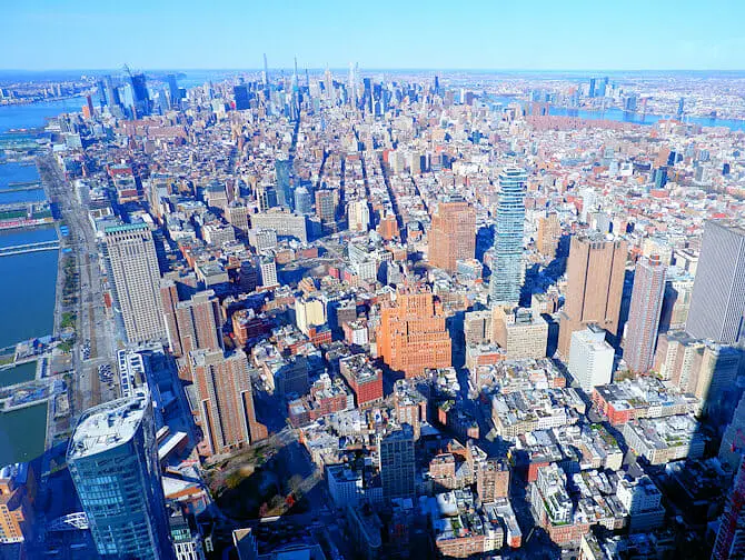 One World Observatory billetter - utsikt över Manhattan