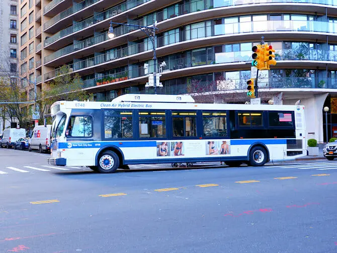 Buss i New York