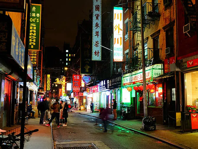 Saker att göra i Chinatown New York - Byggnader