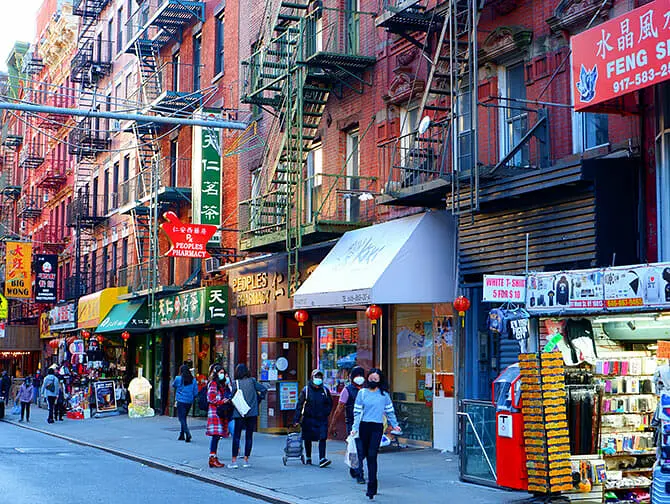 Saker att göra i Chinatown New York - Affärer