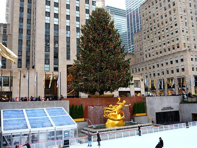 Saker att göra i Midtown Manhattan - Rockefeller Rink