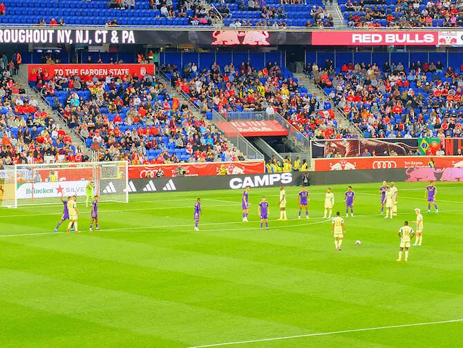 New York Red Bulls - Fotbollsmatch