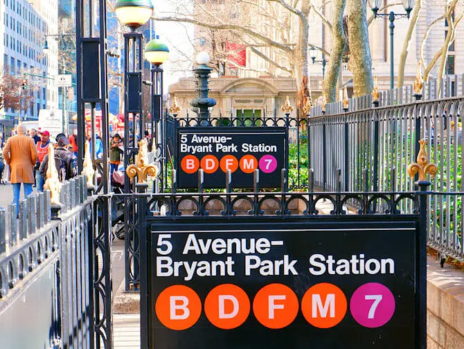 Tunnelbanan i NYC - 50 Street Station