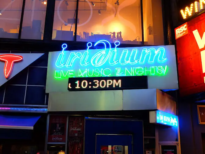 Jazz e Blues i New York - Iridium