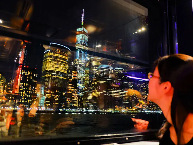 New York middagskryssning med buffé - Utsikt