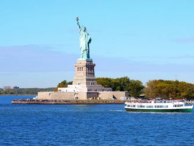 Staten Island Ferry - Frihetsgudinnan