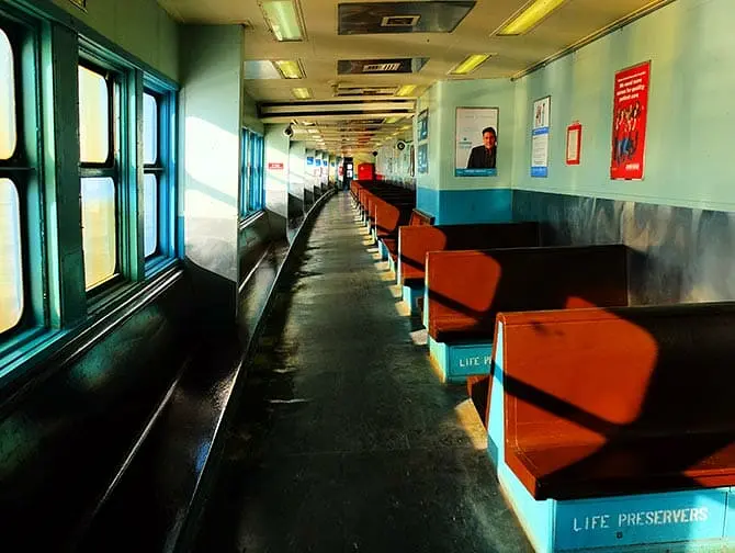 Staten Island Ferry - interiör