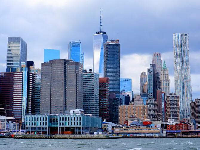 Vädret i New York
