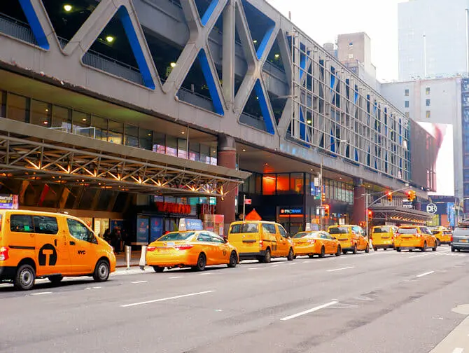 Taxi i New York - Fifth Avenue