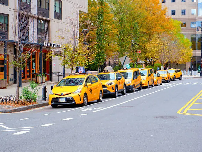Taxi i New York - Saks