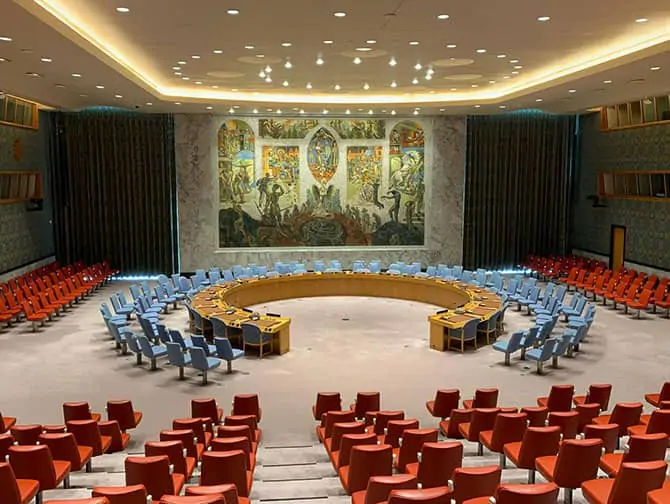 Förenta Nationerna i - Security Council Chamber