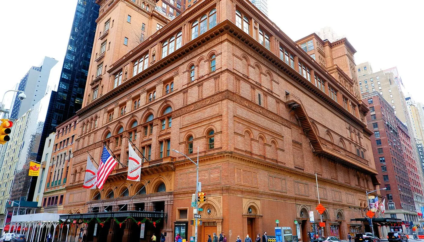 Carnegie Hall i New York - Concert Hall