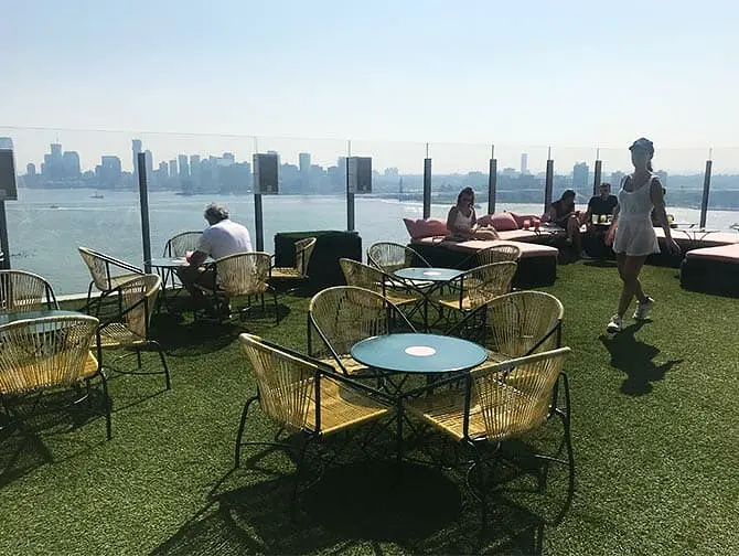 Gay Bars i New York - Le Bain takterrass