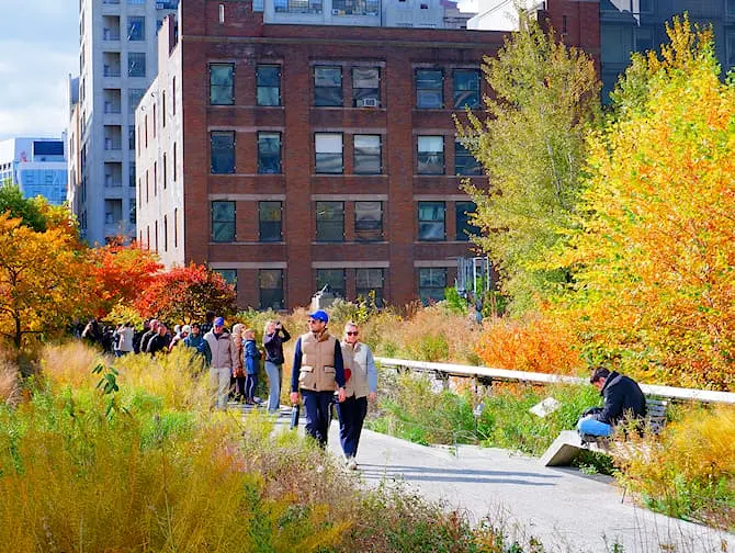 High Line Park i New York