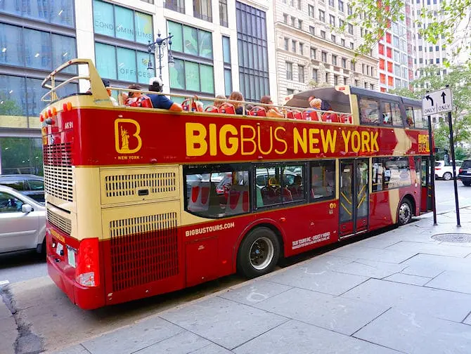 Big Bus i New York - Buss