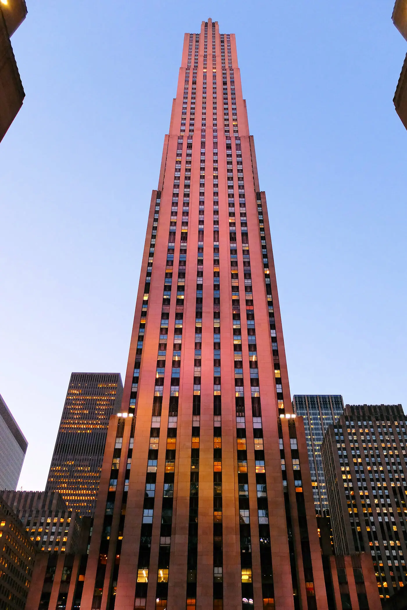Rockefeller Center i New York - Comcast byggnaden
