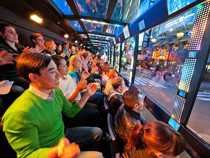 The Ride i NYC - Passagerare