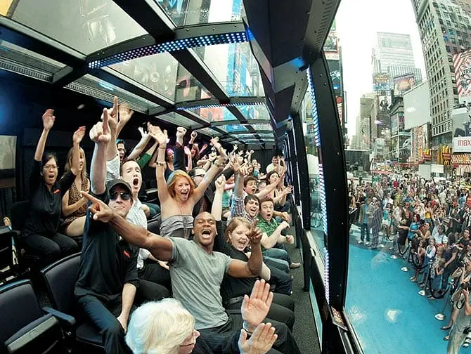 The Ride i NYC - Vågen