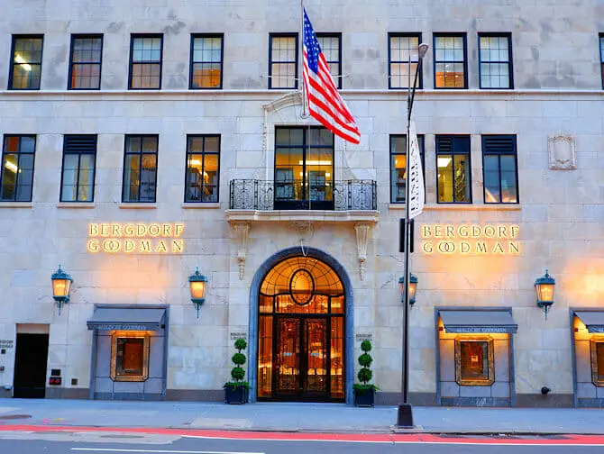 Fifth Ave Shopping i New York - Bergdorf Goodman