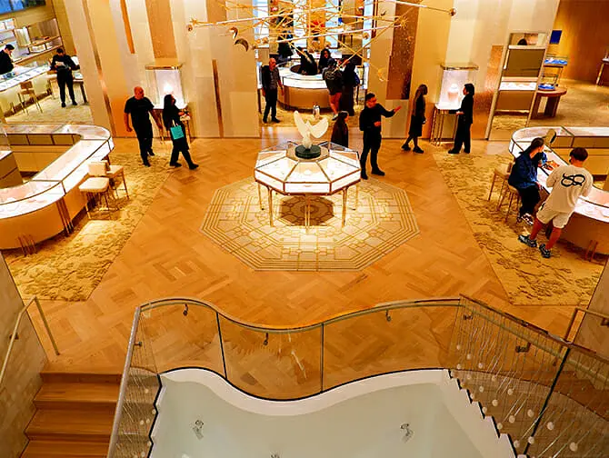 Tiffany's i New York - butiken 