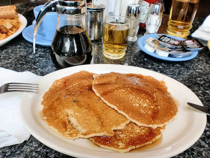 Frukost i NYC - Pannkakor