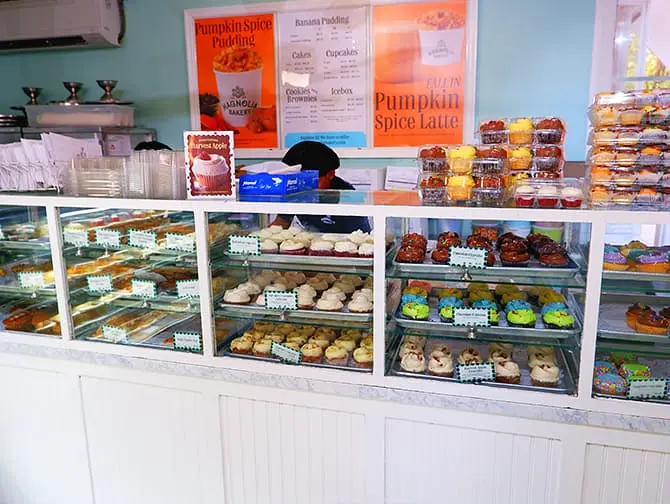 B&auml;sta cupcakes i New York - Magnolia Bakery bakelser