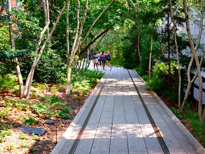 Parker i New York - High Line Park