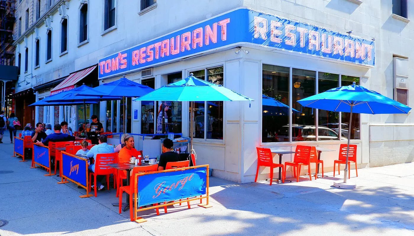 Frukost i New York. Toms Restaurant