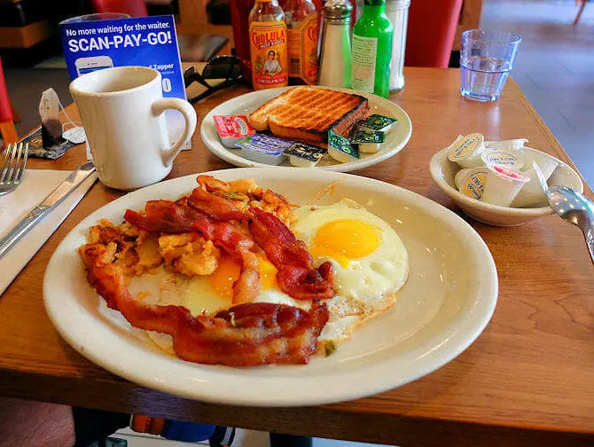 Frukost i New York - Westway Diner frukost