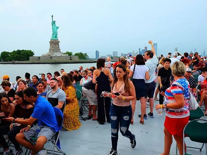 4th of July i New York - Fyrverkerikryssning