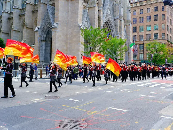 Columbus Day i New York - Parad