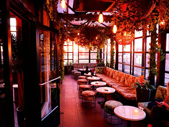 Rooftop Bars i New York - Gansevoort Hotel