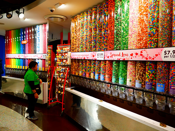 M&M’s butik på Times Square - Shoppa