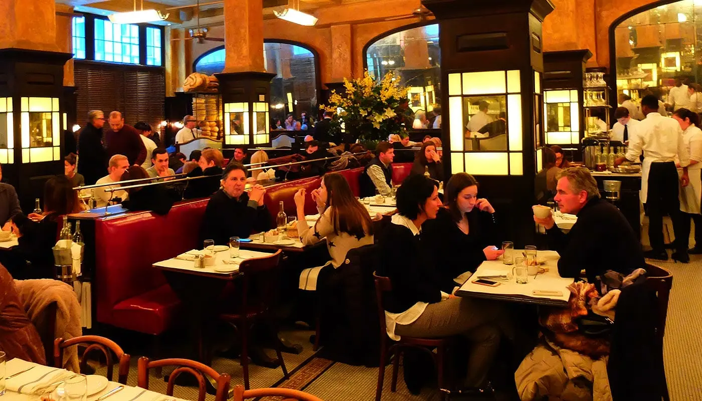 Romantiska restauranger och barer i New York - Balthazar