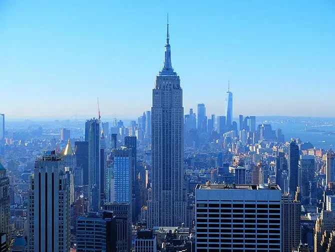 Nyårsdagen i New York - Utsikt från Top of the Rock