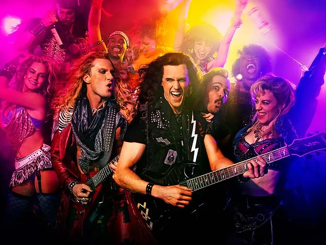 Biljetter till Rock of Ages musikal i New York - Rockband