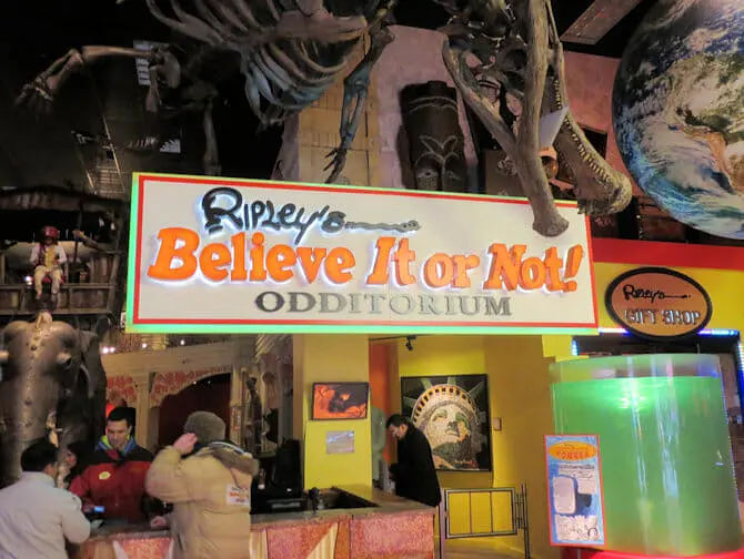 Ripleys Believe It or Not i New York