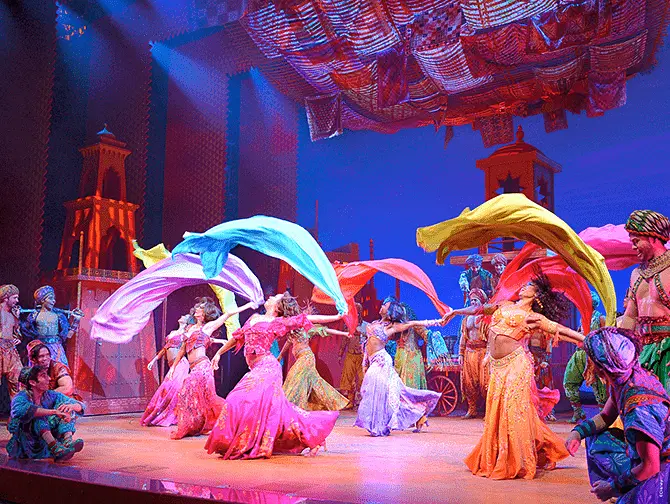 Biljetter till Aladdin på Broadway - Dans