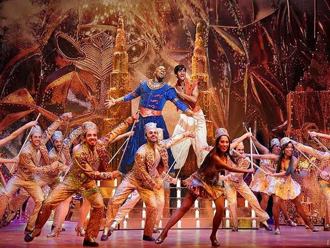 Biljetter till Aladdin på Broadway - Anden och Aladdin