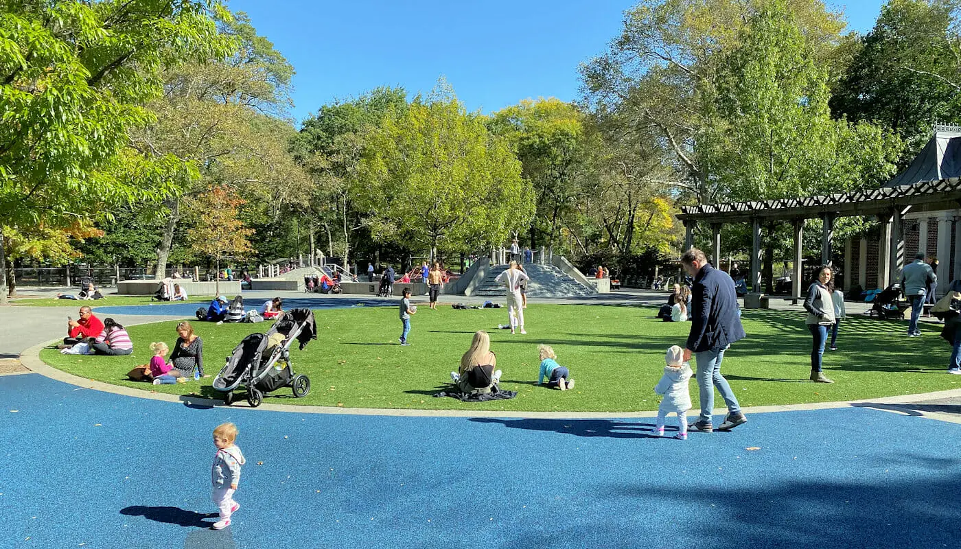 Lekplats i NYC - Central Park