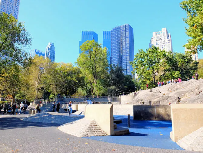 Lekplats i NYC - Central Park Playground