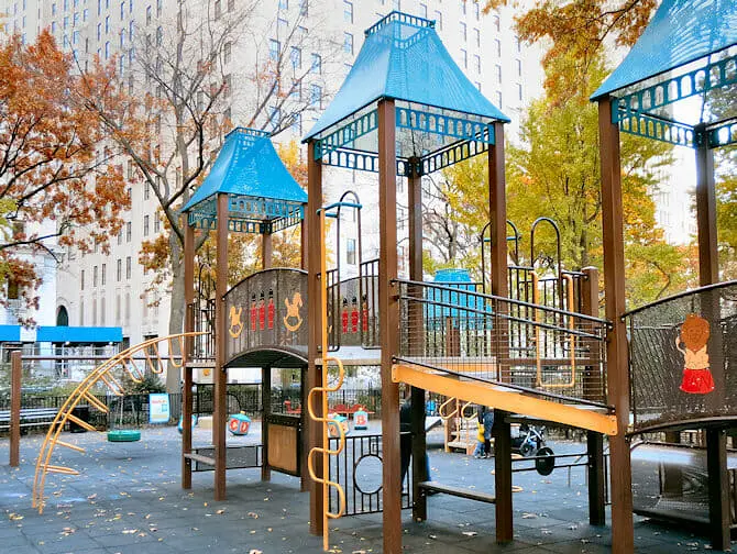 Lekplats i NYC - Madison Square Park Playground