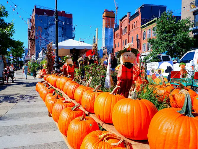 Halloween i NYC - Pumpor