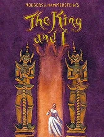 The King an I på Broadway - Affisch