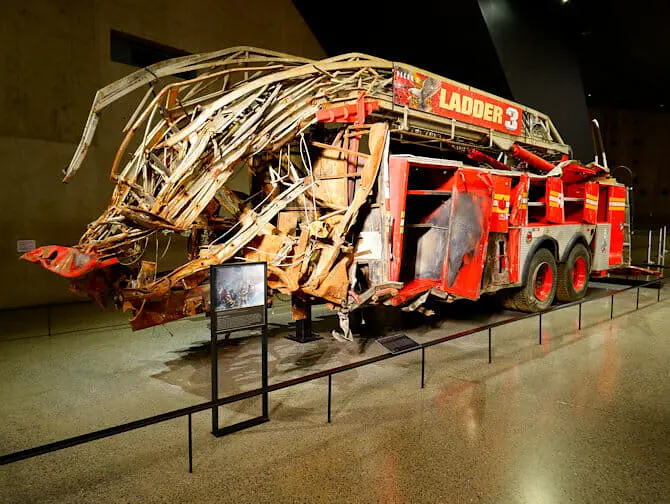 911 Museum i New York - Brandbil