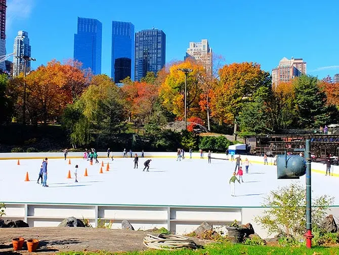 Central Park Movie Sites rundvandring - Wollman Rink