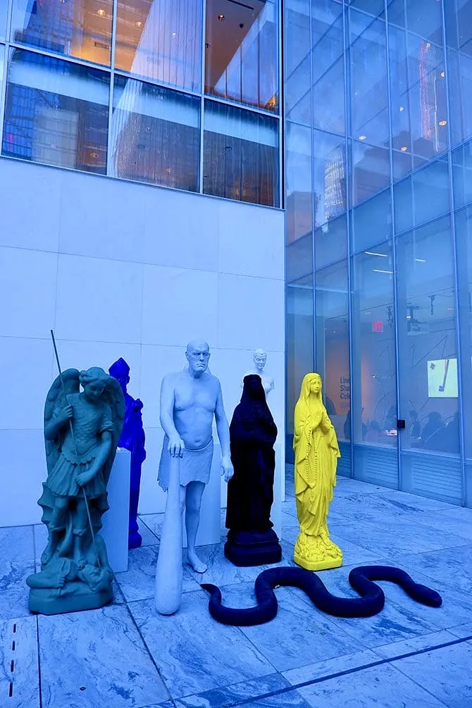 MoMA Museum of Modern Art i New York - Skulpturer