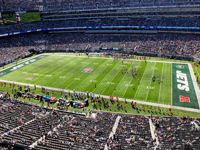 New York Jets - Amerikansk fotbollsmatch