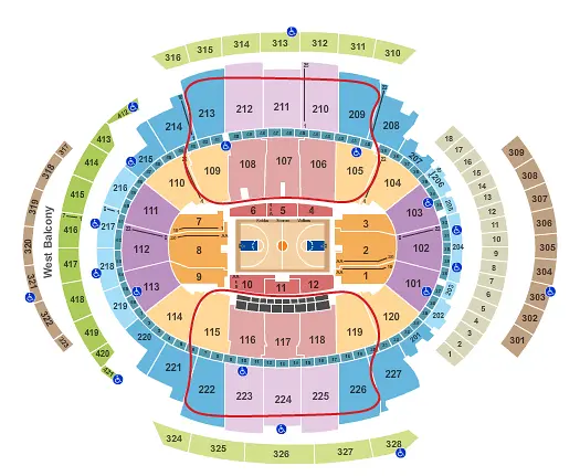New York Knicks biljetter - Madison Square Garden platskarta
